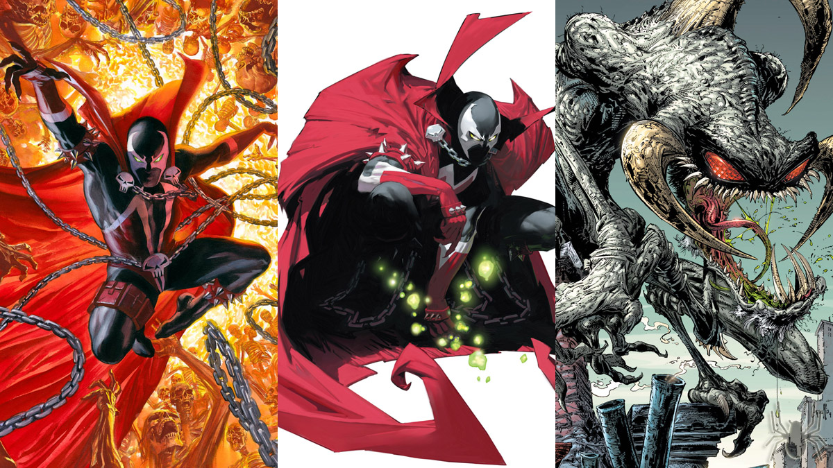 Segundos volumes de Spawn e Spawn Origens & o primeiro de Spawn