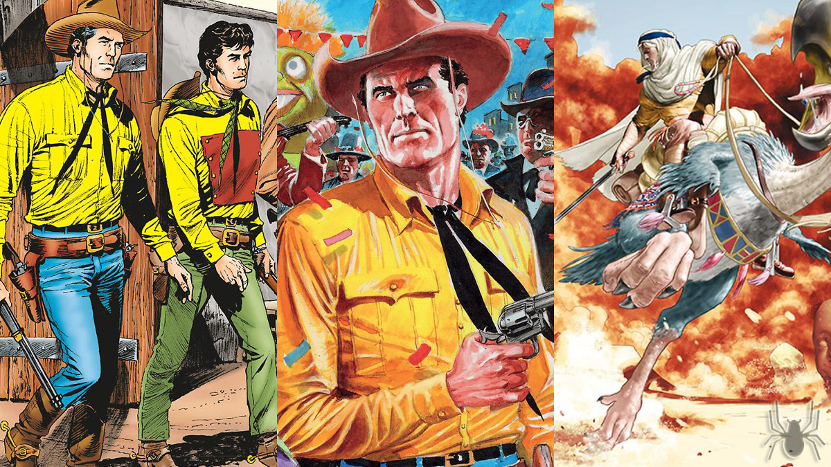 Tex #669/34, Tex Especial Colorido #22 e Dragonero #29 – Spider145