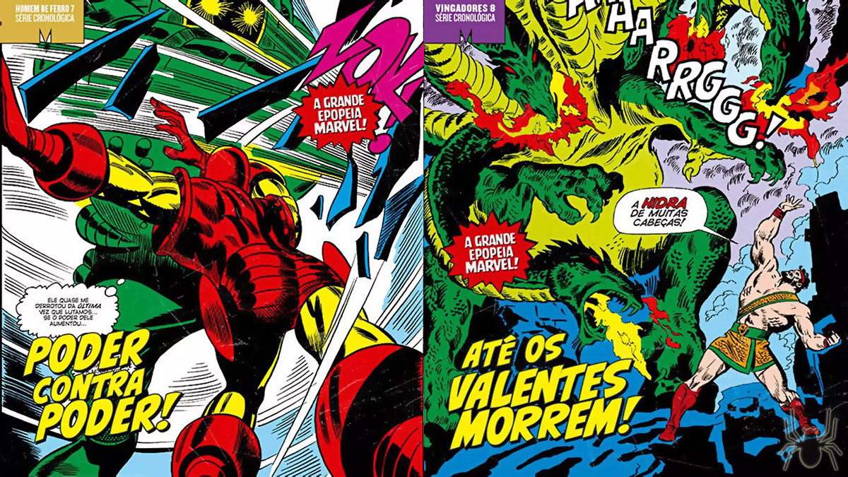 Volumes 6 e 7 da Coleção Clássica Marvel: Nova Fase – Spider145 – HQs e  afins, image size:1200x675