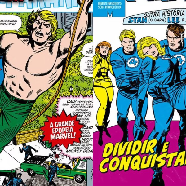 Volumes 10 e 11 da Coleção Clássica Marvel: Nova&nbsp;Fase