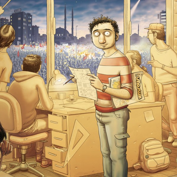 Segundo volume de Diário Inquieto de Istambul, de Ersin&nbsp;Karabulut