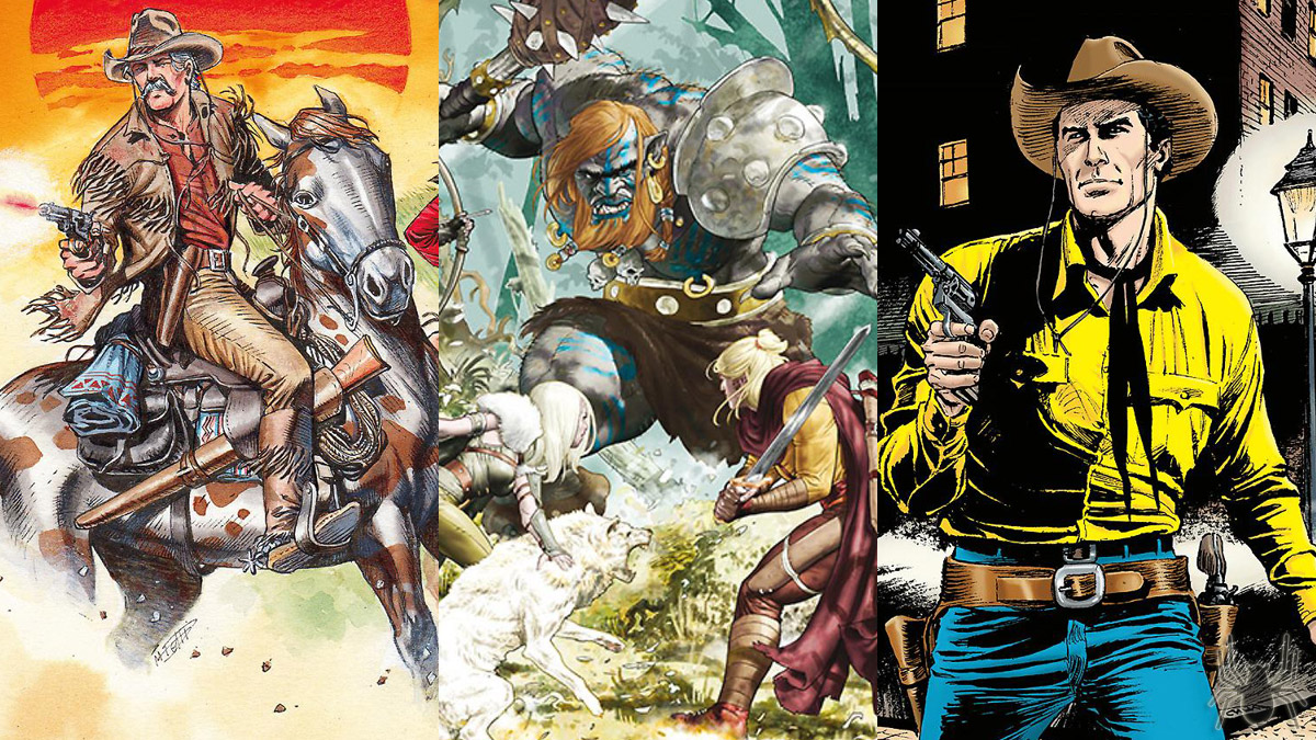 Tex Willer #57, Dragonero #30 e Tex Almanaque #59 – Spider145
