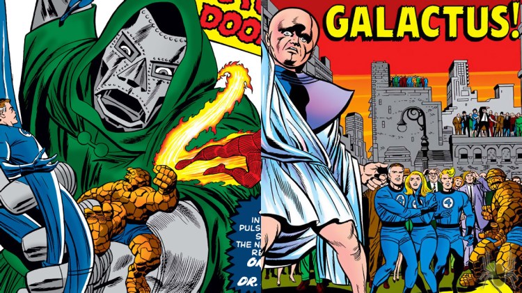 Segundo e terceiro volumes de Quarteto Fantástico: Edição&nbsp;Definitiva