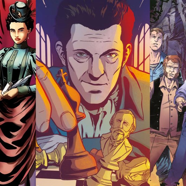 Drácula, O Conde de Monte Cristo e A Ilha Misteriosa em&nbsp;quadrinhos