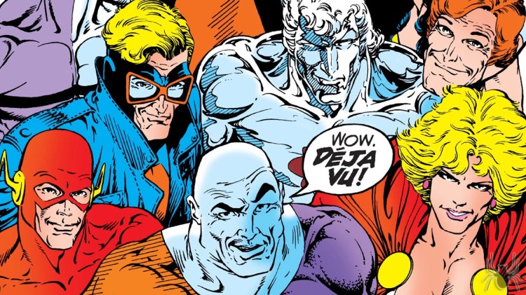 Quarto volume de Liga da Justiça Internacional Edição de&nbsp;Luxo