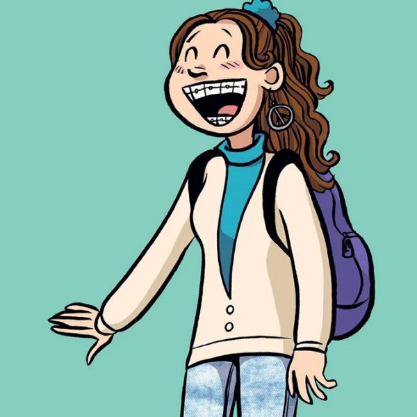 Sorria, de Raina Telgemeier, em nova&nbsp;edição