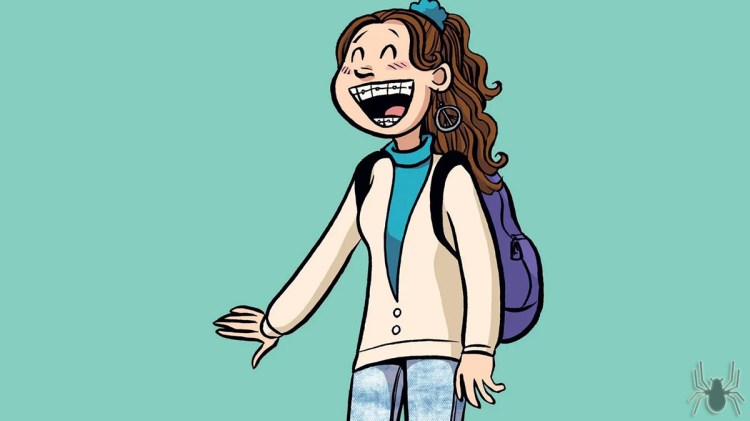 Sorria, de Raina Telgemeier, em nova&nbsp;edição