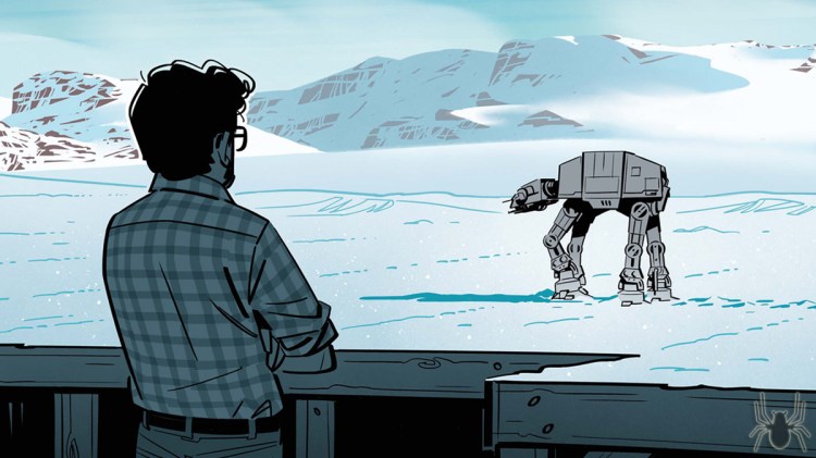 Segundo volume de As Guerras de Lucas, de Laurent Hopman e Renaud&nbsp;Roche