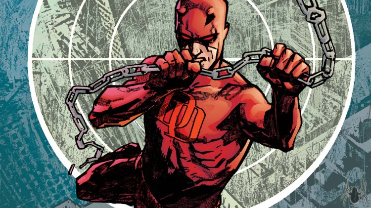 Primeiro volume de Demolidor por Brian Michael&nbsp;Bendis