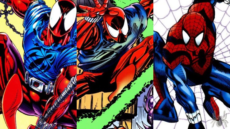 Três primeiros volumes de Homem-Aranha: A Saga do Clone – Ben&nbsp;Reilly