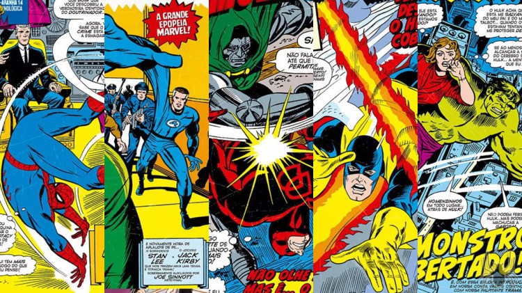 Volumes 19 a 23 da Coleção Clássica Marvel: Nova&nbsp;Fase