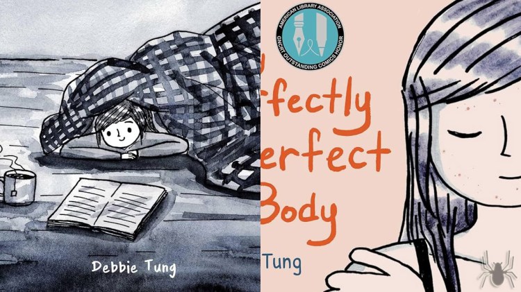 A Garota Silenciosa em um Mundo Barulhento & Meu Corpo Perfeitamente Imperfeito, de Debbie&nbsp;Tung