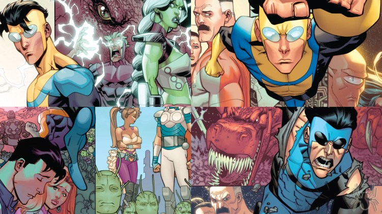 Volumes 15 a 18 de Invencível, de Robert&nbsp;Kirkman