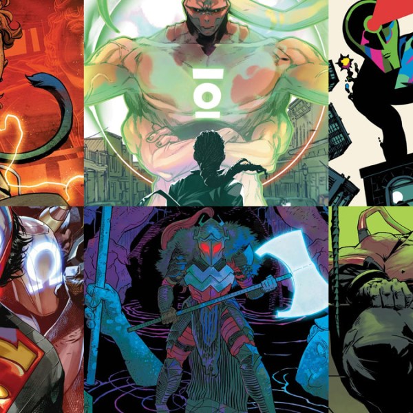 Universo Absolute: Flash #2, Lanterna Verde #3, Caçador de Marte #3, Superman #5, Mulher-Maravilha #5 e Batman&nbsp;#6