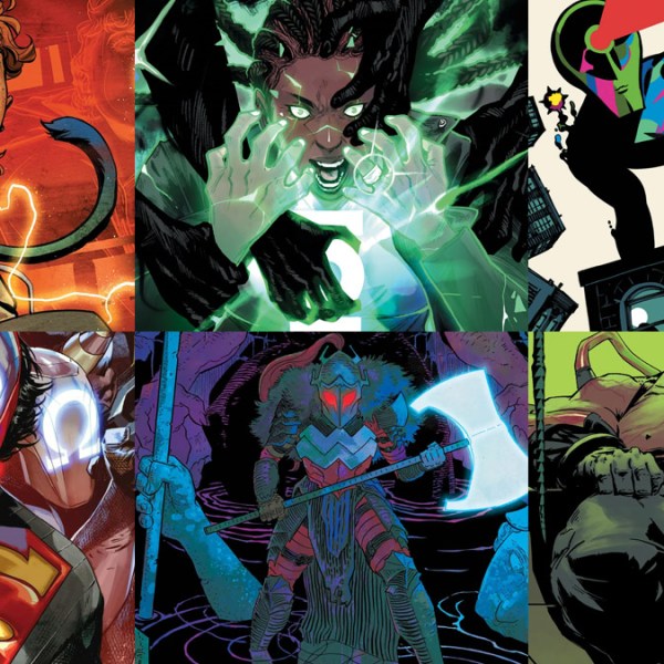 Universo Absolute: Flash #2, Lanterna Verde #3, Caçador de Marte #3, Superman #5, Mulher-Maravilha #5 e Batman&nbsp;#6