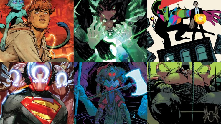Universo Absolute: Flash #2, Lanterna Verde #3, Caçador de Marte #3, Superman #5, Mulher-Maravilha #5 e Batman&nbsp;#6