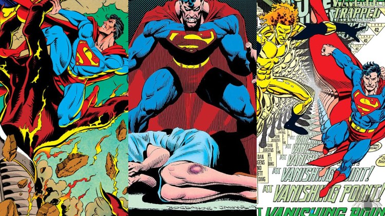 Volumes 17/41, 18/42 e 18/43 de A Saga do&nbsp;Superman
