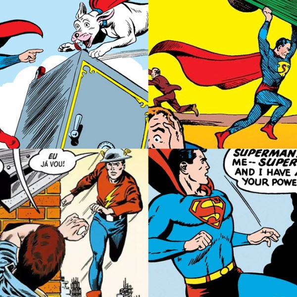 Quatro primeiros fac-símiles DC&nbsp;Comics