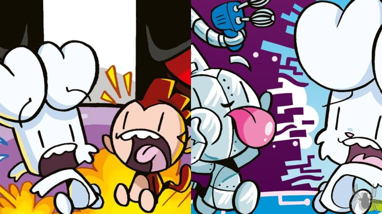 Volumes 5 e 6 de Coelho vs Macaco, de Jamie&nbsp;Smart