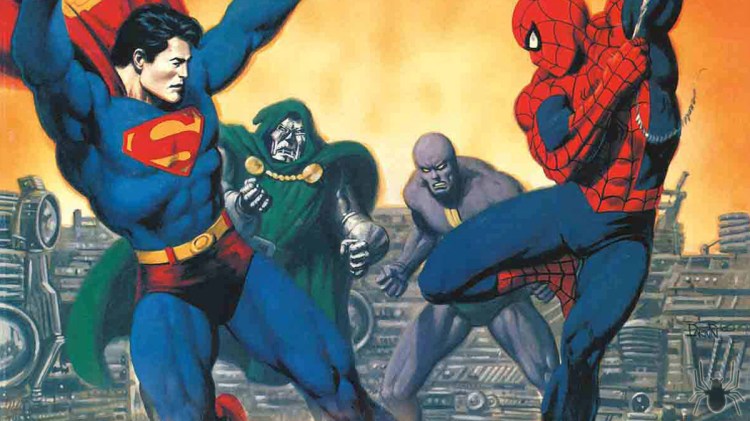 Superman e Homem-Aranha: segundo encontro&nbsp;clássico