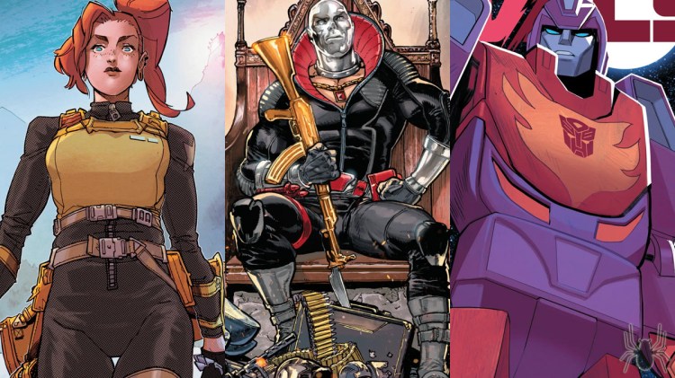 Universo Energon: Scarlett, Destro e terceiro volume de Rivais&nbsp;Cósmicos